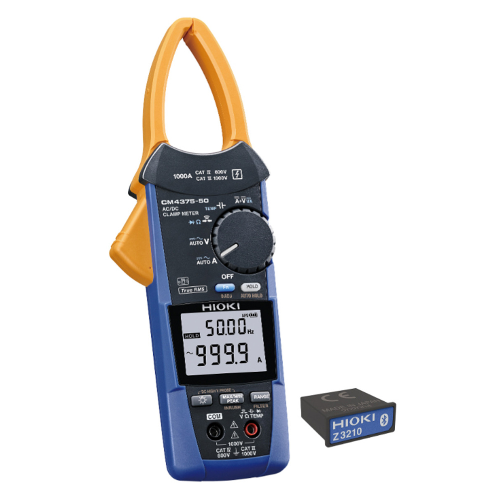 Hioki AC/DC Clamp Meter with Wireless Adapter from Columbia Safety