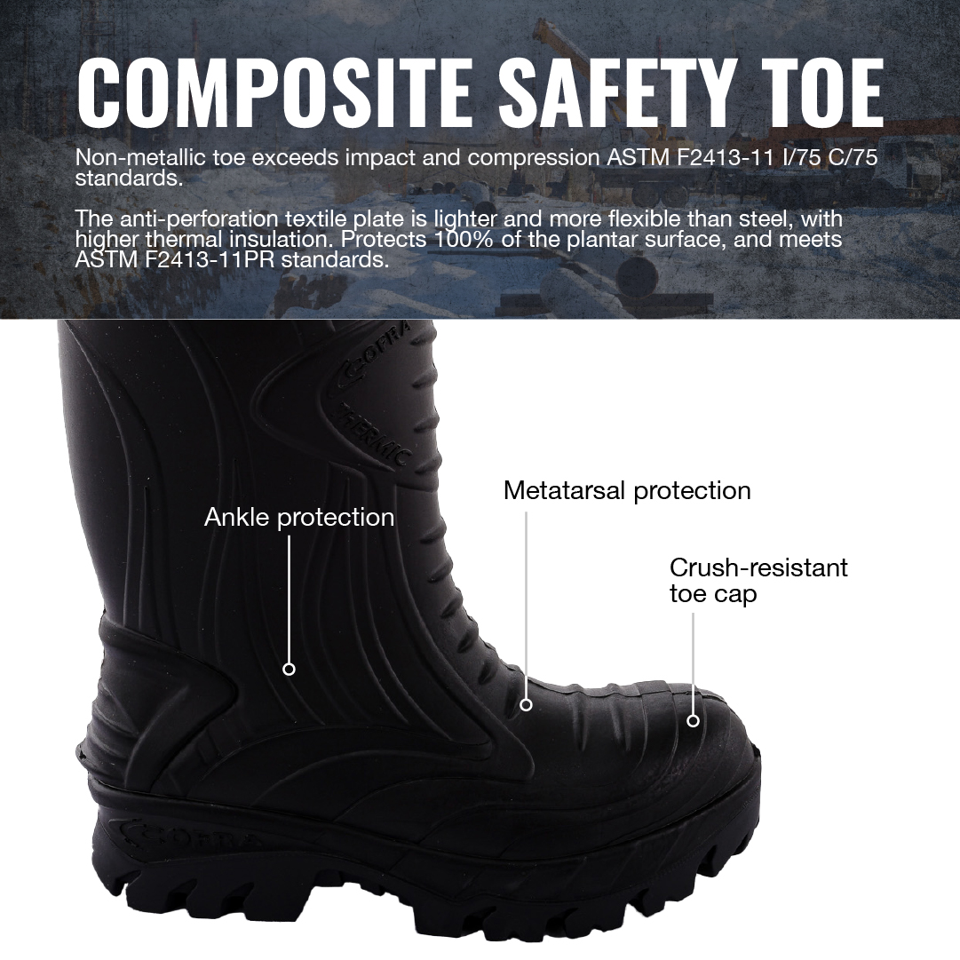 Cofra Thermic Insulated Met Guard Work Boots with Composite ToeCofra Thermic Insulated Met Guard Work Boots with Composite Toe from Columbia Safety
