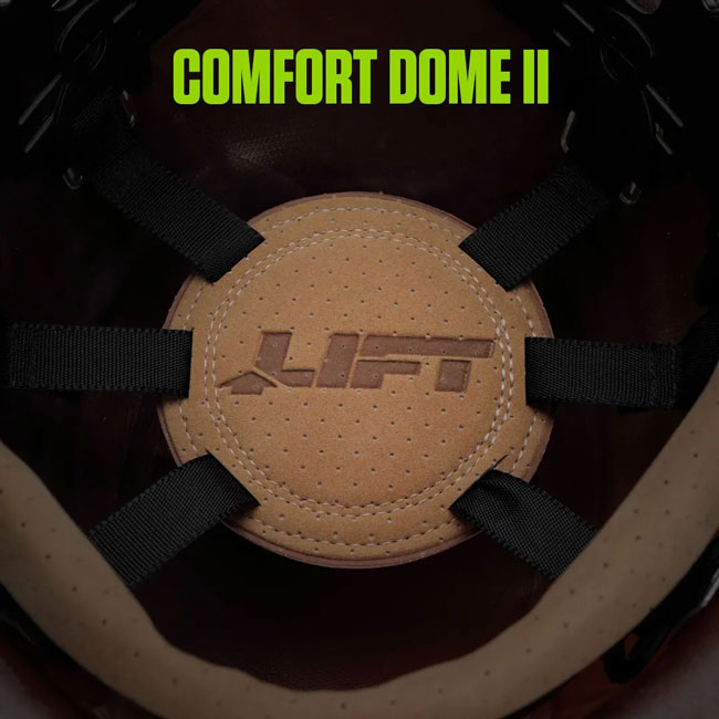 Lift Safety DAX Fifty 50 Carbon Fiber Cap from Columbia Safety