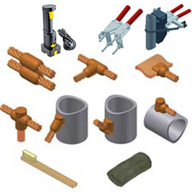 Cadweld Plus Electronic Exothermic Welding Deluxe Kit from Columbia Safety