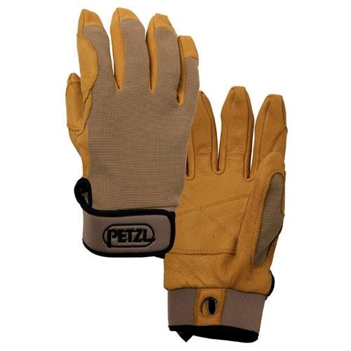 Petzl K52 Cordex Lightweight Tan Belay and Rappel Gloves from Columbia Safety
