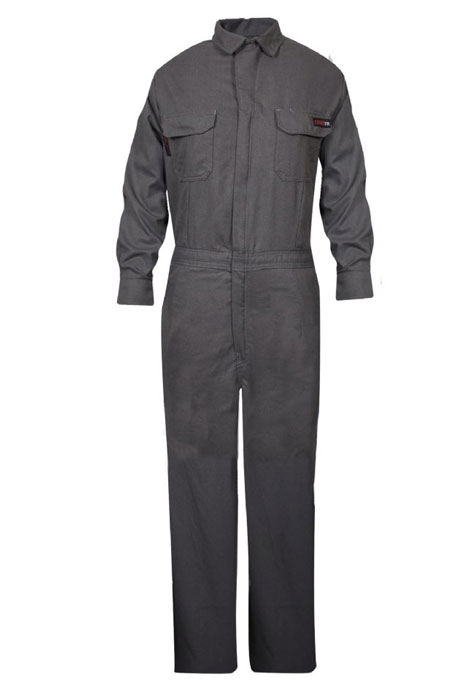 National Safety Apparel TECGEN Select Women's FR Coverall - Grey from Columbia Safety