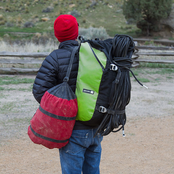 Metolius Crag Station Green Haul Pack  from Columbia Safety