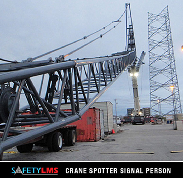 Safety LMS Crane Spotter/Signal Person Course from Columbia Safety