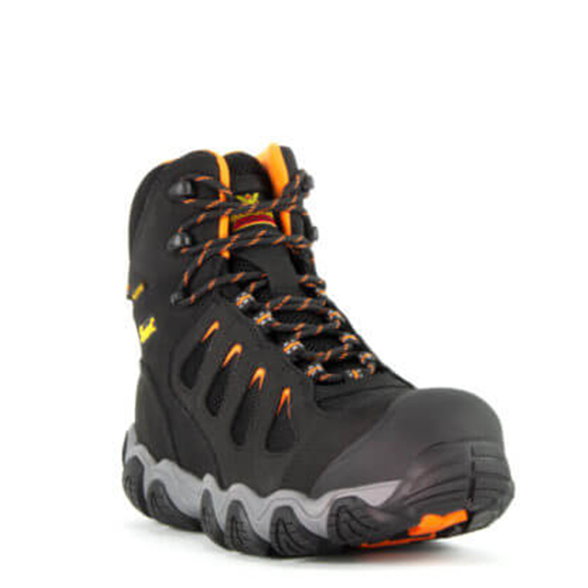 Thorogood Crosstrex Series 6 Inch Waterproof Black Safety Toe Hikers from Columbia Safety