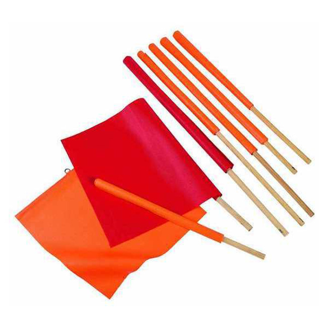 Cortina Vinyl Flag 24 Inch with 36 Inch Dowel from Columbia Safety