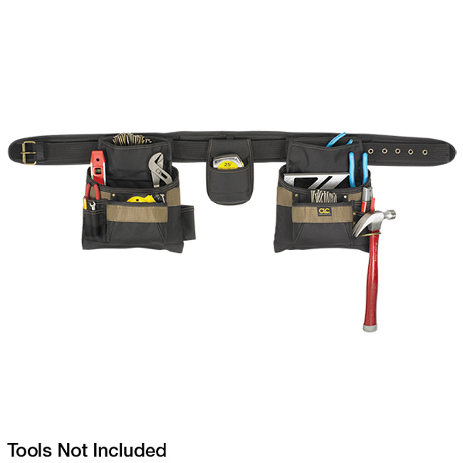 CLC 4 Piece Carpenter's Combo Tool Belt from Columbia Safety