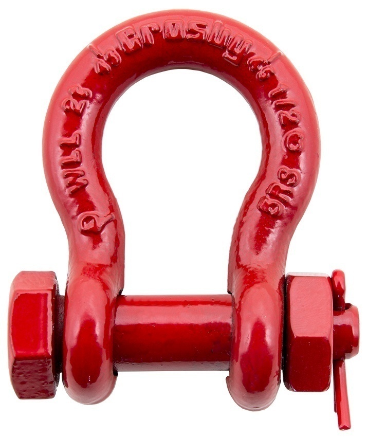 Crosby Self Colored Bolt Type Shackles from Columbia Safety