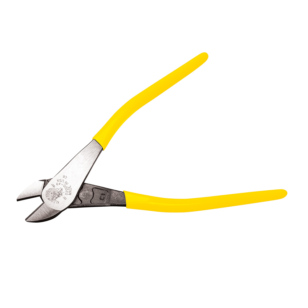 Klein D2000-49 9 Inch Diagonal Cutting Pliers with Angled Head from Columbia Safety