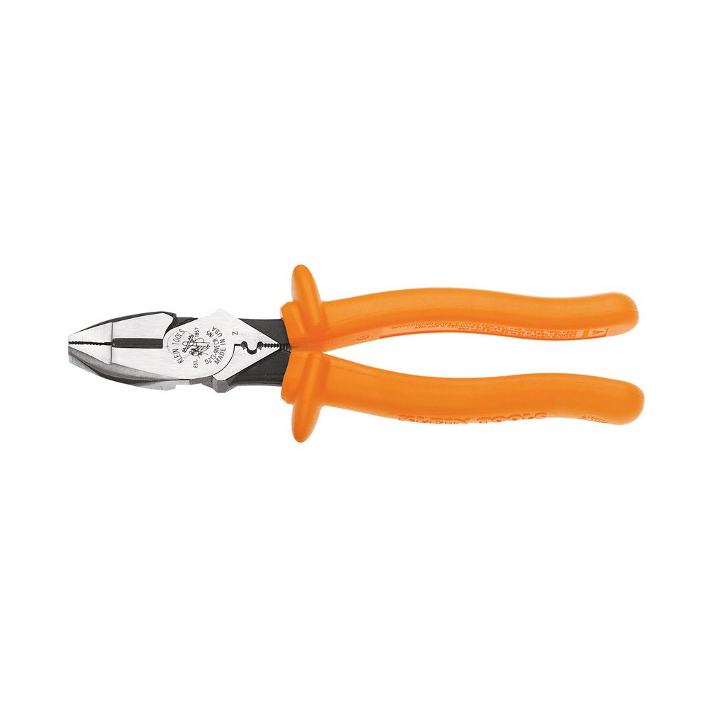 Klein Tools D213-9NE-CR-INS Insulated HL Side-Cutting Pliers from Columbia Safety
