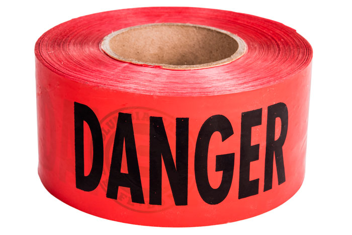 Danger Tape from Columbia Safety