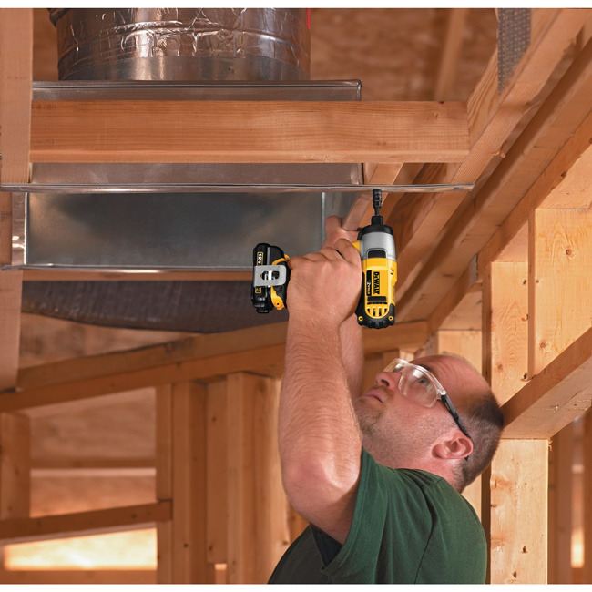 Dewalt 12-Volt Max 1/4 Inch Impact Driver Kit from Columbia Safety