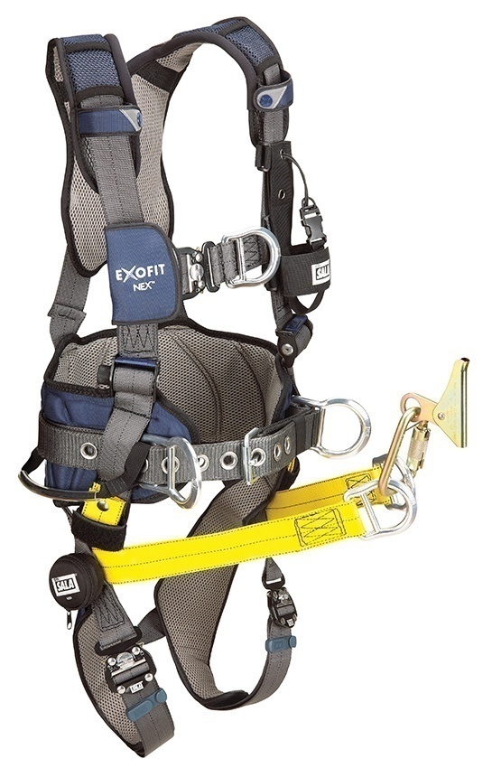 DBI Sala ExoFit NEX Powered Climb Assist Construction Harness from Columbia Safety