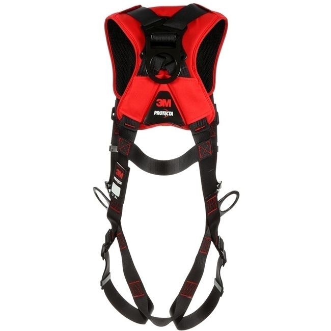 3M Protecta 4 D-Ring Comfort Vest-Style Climbing Harness with Pass-Through Leg Connections from Columbia Safety