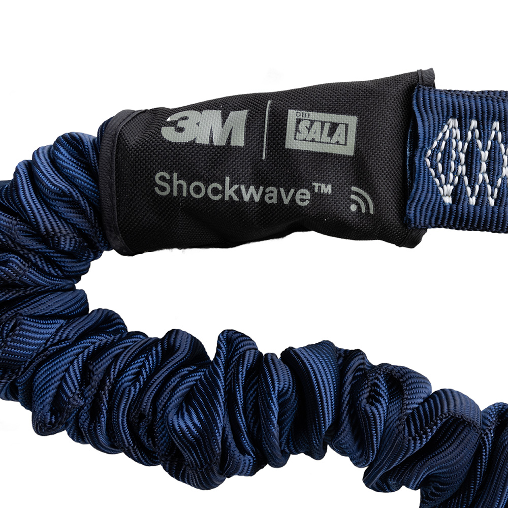 3M DBI-SALA ShockWave F2 100% Tie-Off Rescue Stretch Web Shock-Absorbing Lanyard 6 ft from Columbia Safety