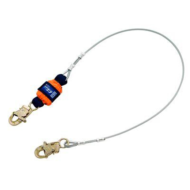 3M DBI-SALA EZ-Stop Leading Edge Cable Shock-Absorbing Lanyard from Columbia Safety
