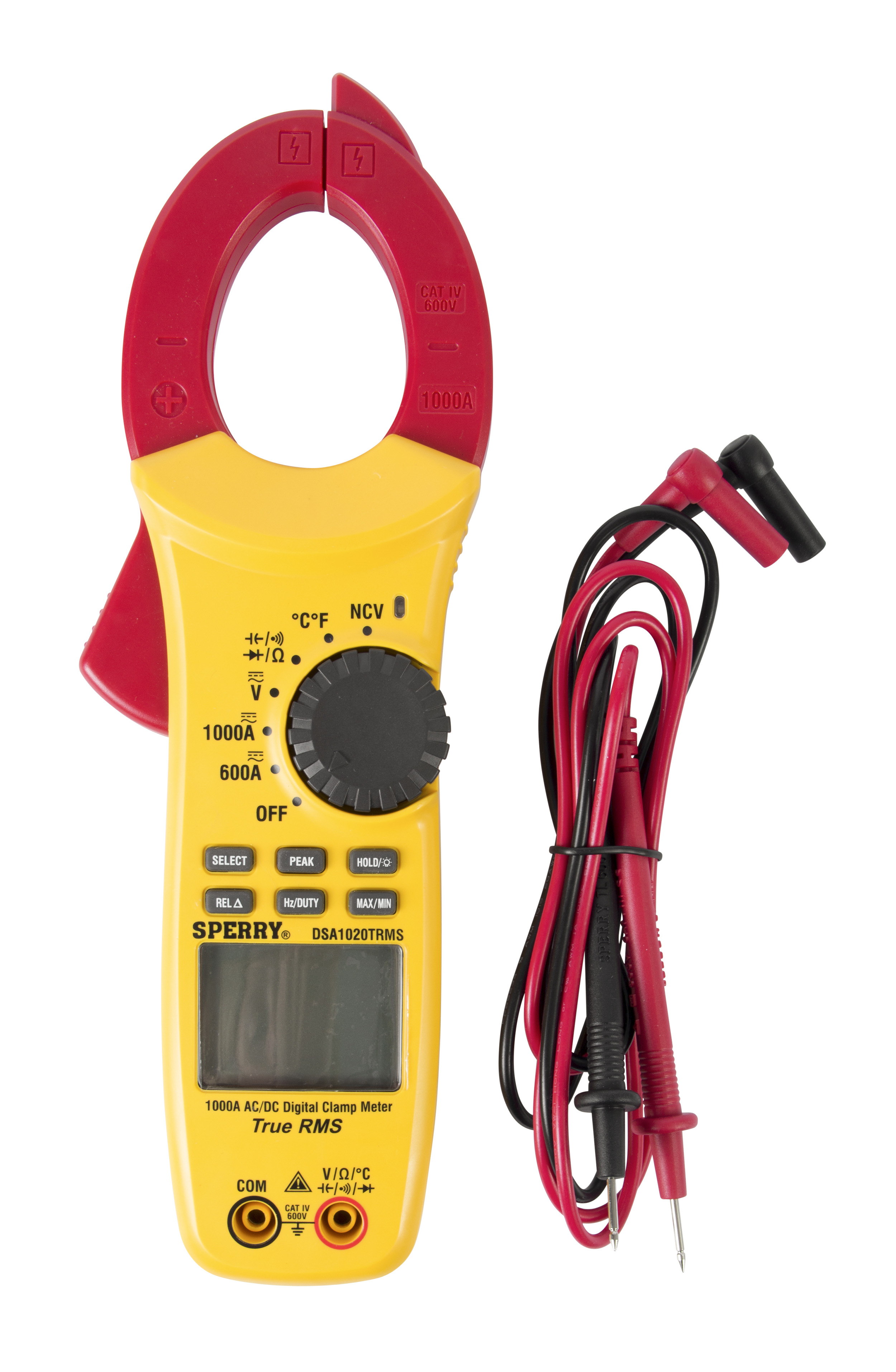 Sperry Instruments Digital Snap-Around Clamp Meter (True RMS) from Columbia Safety
