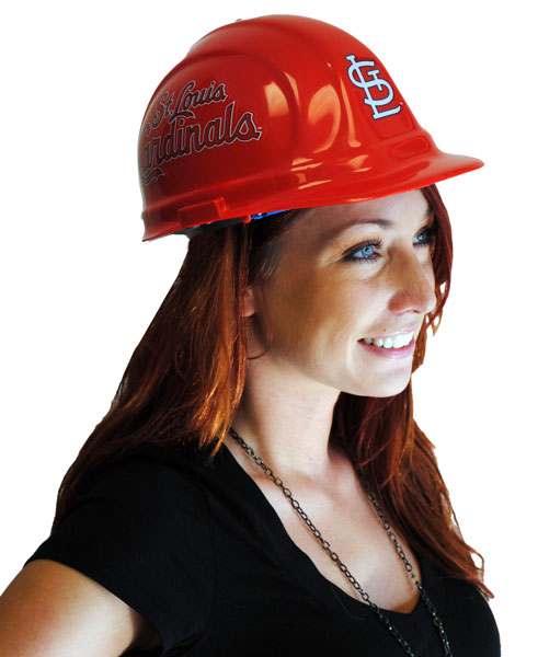 2405411 St. Louis Cardinals Worker Safety Hard Hat from Columbia Safety