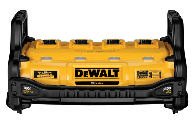 DeWALT 1800 Watt Portable Power Station and Simultaneous Battery Charger from Columbia Safety