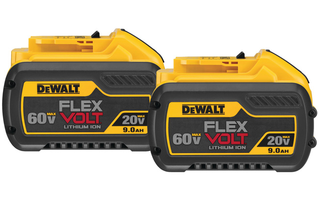 DeWalt 20V/60V MAX FLEXVOLT 9.0 AH Battery - 2 Pack |DCB609-2 from Columbia Safety