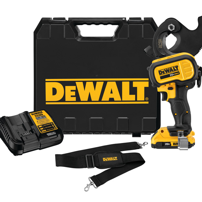 DeWALT 20V MAX Cordless ACSR Cable Cutting Tool Kit from Columbia Safety
