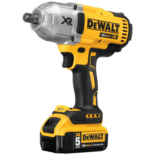 DeWalt 20V MAX XR High Torque 1/2 Inch Impact Wrench with Detent Pin Anvil Kit |CF899P2 from Columbia Safety