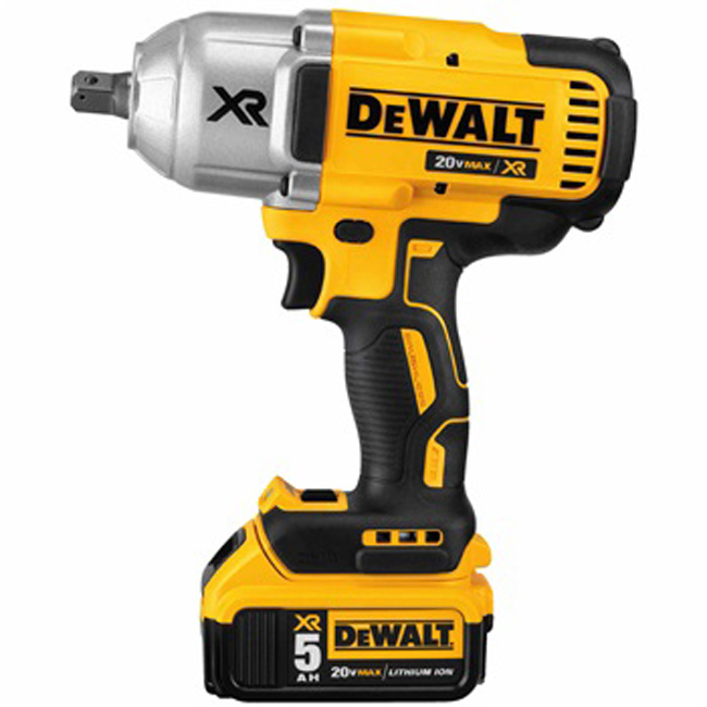 DeWalt 20V MAX XR High Torque 1/2 Inch Impact Wrench with Detent Pin Anvil Kit |CF899P2 from Columbia Safety