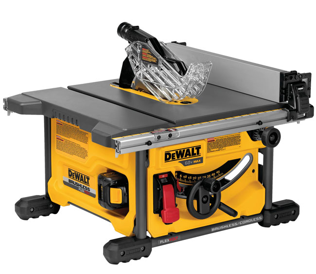 DeWALT Flexvolt 60V MAX Table Saw 1 Battery Kit from Columbia Safety