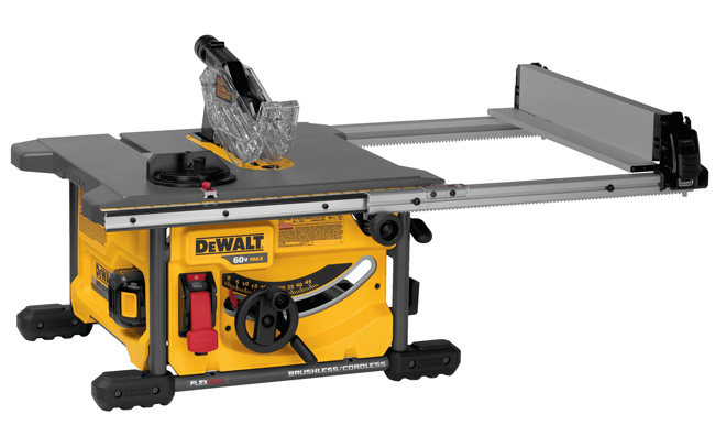 DeWalt Flexvolt 60V MAX Table Saw 1 Battery Kit | DCS7485T1 from Columbia Safety