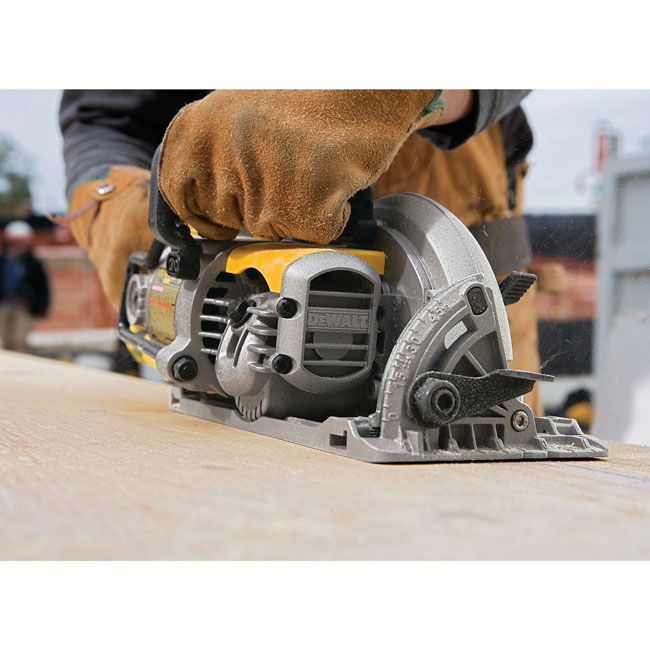 DeWalt 7-1/4 Inch Worm Drive Circular Saw with Brake | DWS535B from Columbia Safety