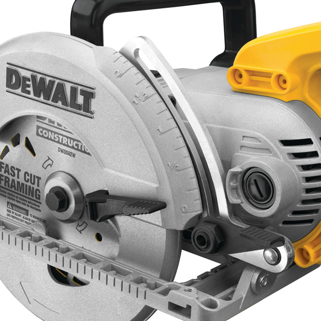DeWALT 7-1/4 Inch Worm Drive Circular Saw with Brake from Columbia Safety