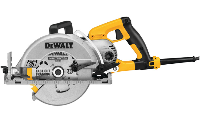 DeWALT 7-1/4 Inch Worm Drive Circular Saw with Brake from Columbia Safety