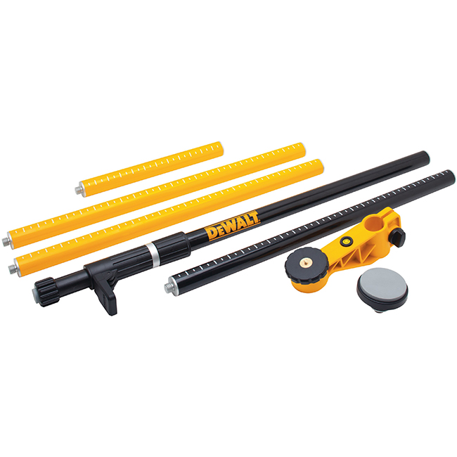 Dewalt Telescoping Pole for Mounting Laser from Columbia Safety