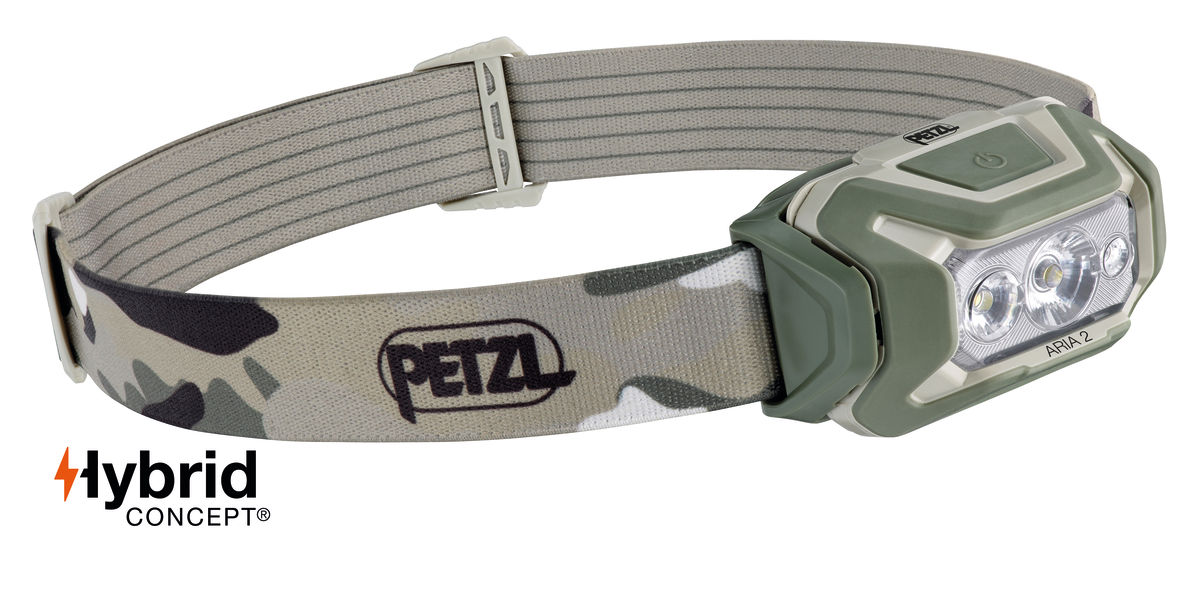 Petzl ARIA 2 RGB Compact Headlamp from Columbia Safety