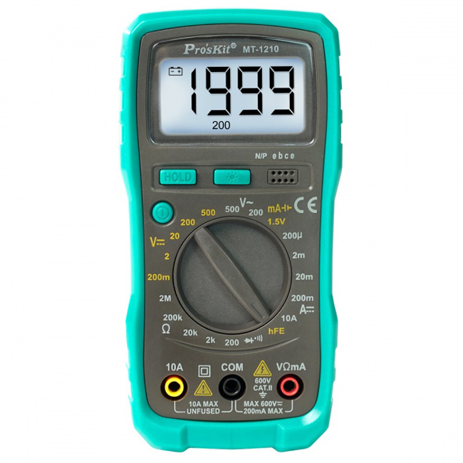 Eclipse 3 1/2 Compact Digital Multimeter from Columbia Safety