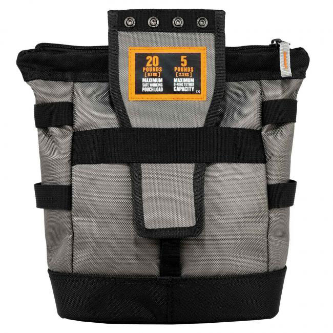 Ergodyne Arsenal 5517 Topped Tool Pouch with Snap-Hinge Zipper Closure from Columbia Safety