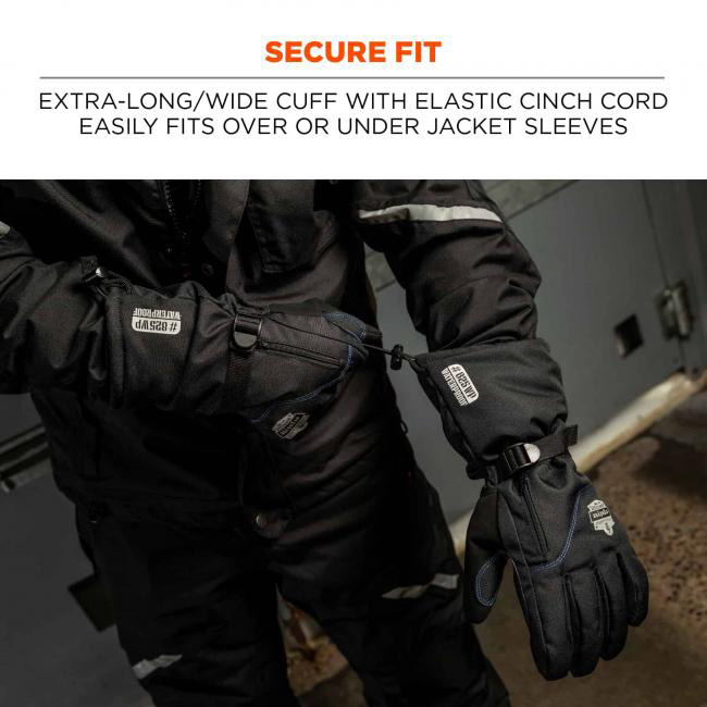 Ergodyne ProFlex 825WP Thermal Waterproof Winter Work Gloves from Columbia Safety