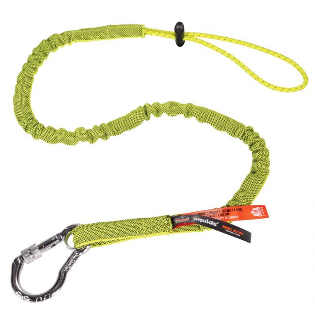 Ergodyne Squids 3100 Single Carabiner 10 lb Tool Lanyard  from Columbia Safety