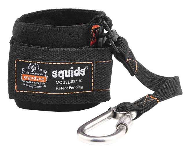 Ergodyne Pull-On 3 lb Wrist Lanyard with Carabiner from Columbia Safety