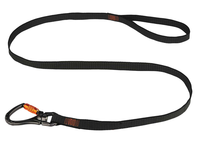 Ergodyne Squids 3129 Double-Locking Single Carabiner with Swivel 40 lb Tool Lanyard from Columbia Safety