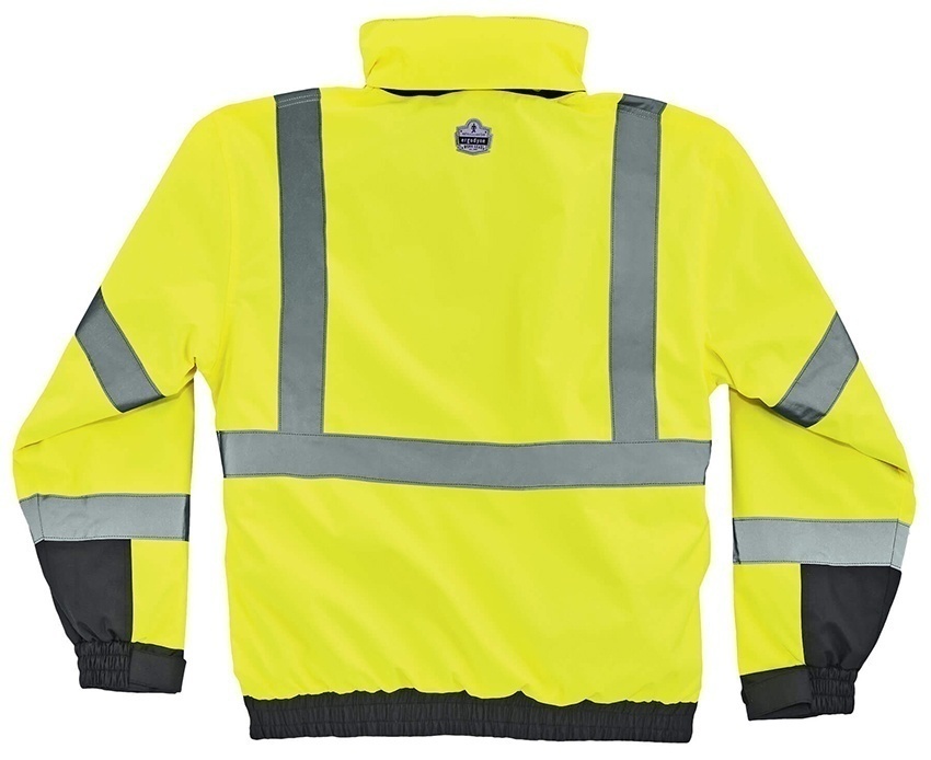 Ergodyne 8381 GloWear Class 3 Performance 4-in-1 Bomber Jacket from Columbia Safety