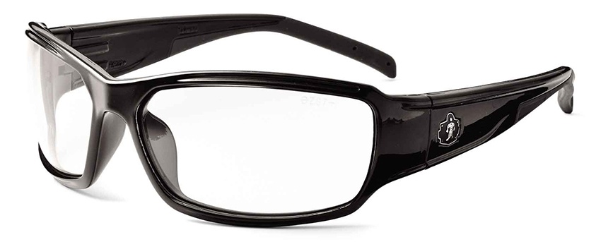 Ergodyne Thor Safety Glasses Black Clear Lens from Columbia Safety
