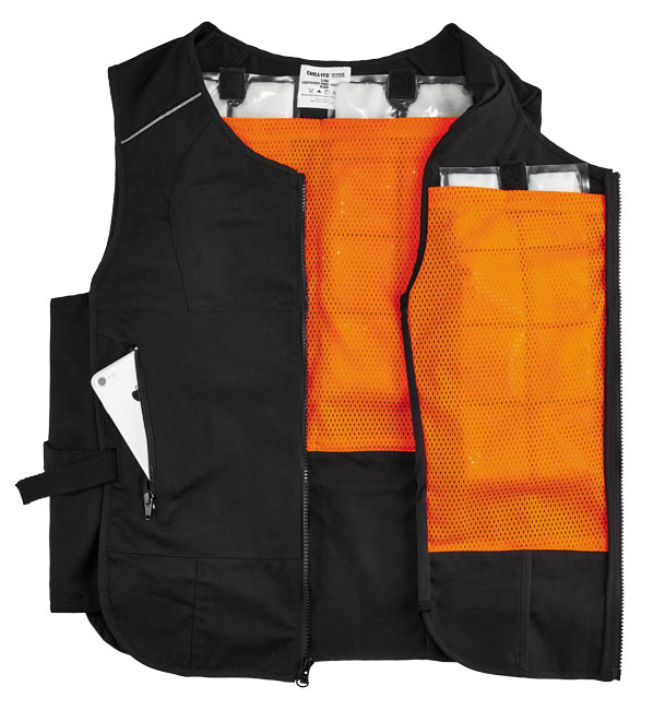 Ergodyne Chill-Its 6260 Lightweight Phase Change Cooling Vest with Packs | 6260 from Columbia Safety