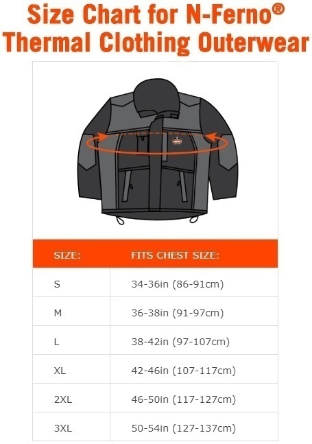 Ergodyne N-Ferno 6466 Thermal Jacket from Columbia Safety