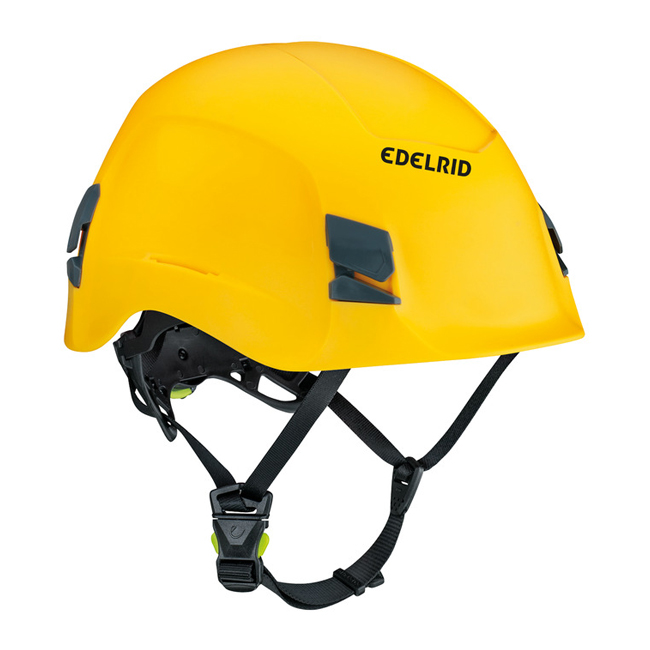 Edelrid Serius Height Work Helmet - Yellow from Columbia Safety