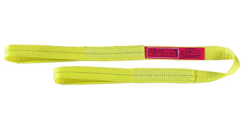 LiftAll 2 Inch 1 Ply Polyester Eye and Eye Web Slings from Columbia Safety