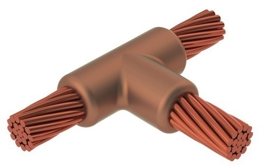 Cadweld Cable to Cable T-Connection Mold from Columbia Safety