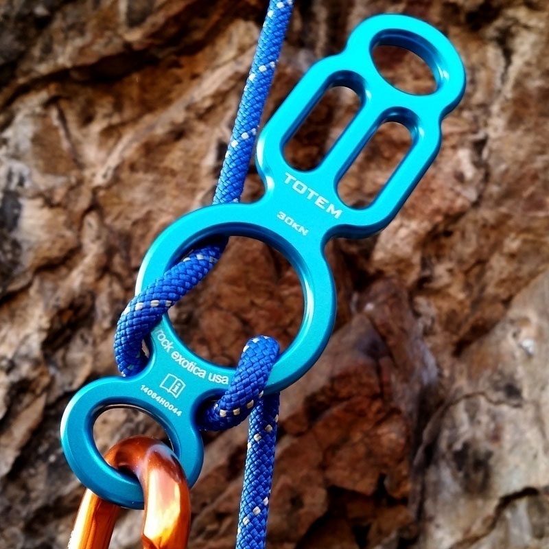 Rock Exotica F10 Totem Rig and Rappel Descender