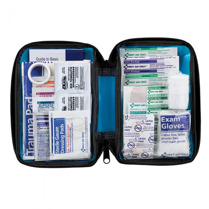 First Aid Only 80 Piece First Aid Kit with Fabric Case from Columbia Safety