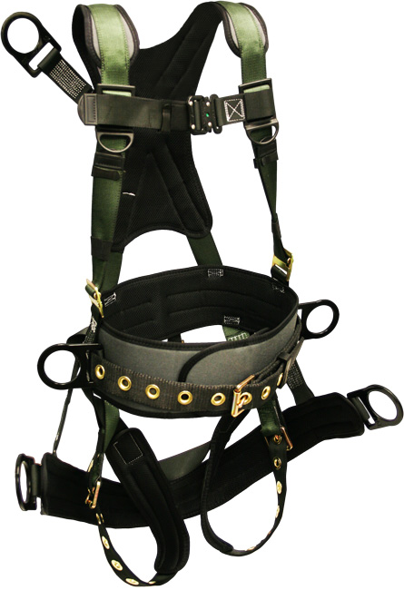 French Creek STRATOS Full Body Oil Derrick Harness from Columbia Safety